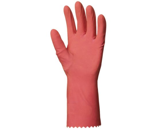 Latex gloves Eurotechnique S-7 5017 red