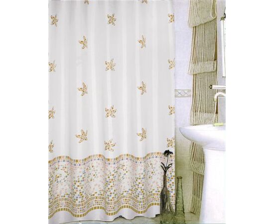 Shower curtain Bisk Kornati 08012 2x1.8 m