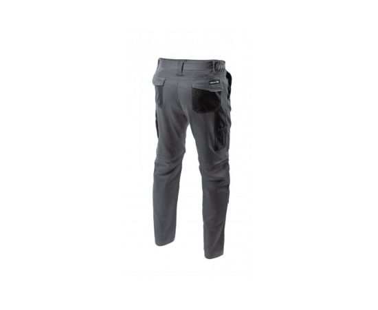 Gray work trousers Hogert HT5K279 M