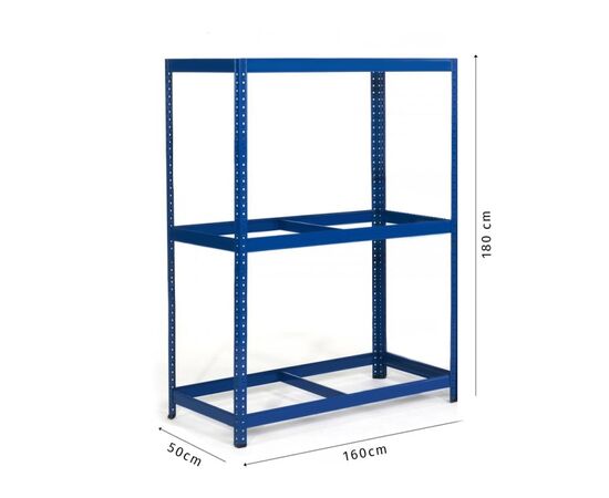 Metal rack RR2-AU5-5016-3 1800x1600x500/3