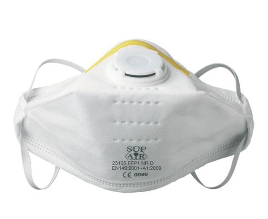 Respirator with valve Sup-Air FFP1 23105