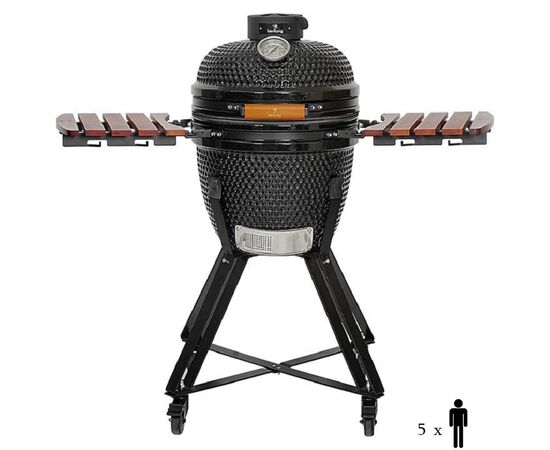 Ceramic grill Berllong Kamado BBQ K-0138-18