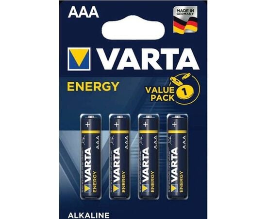 ელემენტი ალკალინის Varta Energy  AAA - LR03 4ც