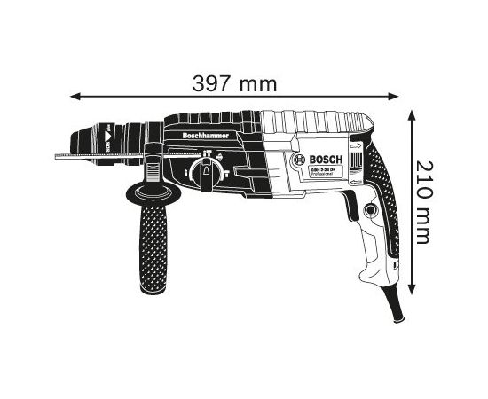 პერფორატორი Bosch GBH 2-24 DFR Professional 790W (0611273000)