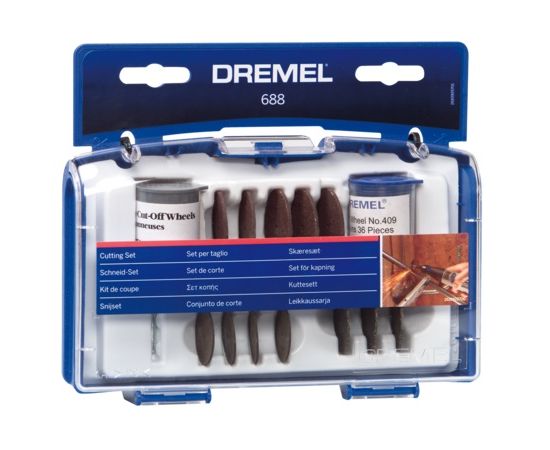 Набор насадок для мультиинструмента Dremel 688 26150688JA 69 шт