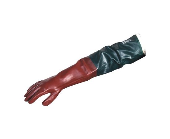 Chemical gloves Eurotechnique PVC 3669 red