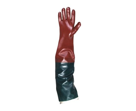 Chemical gloves Eurotechnique PVC 3669 red