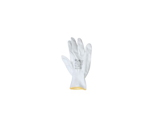 White glove with white polyurethane coating М2М 300/139 S7