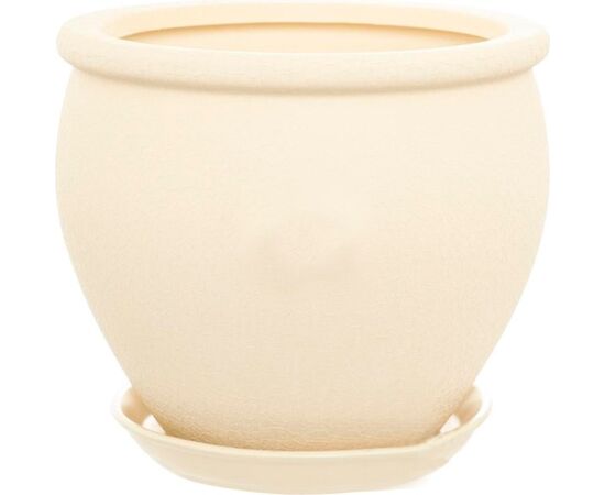 Flower Pot Ceramic Vietnam N2 Silk Beige