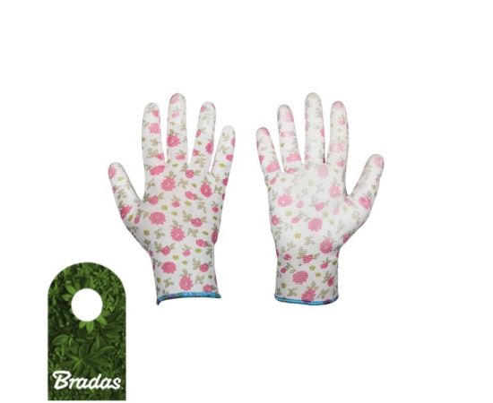 Polyurethane gloves BRADAS PURE PRETTY RWPPR8