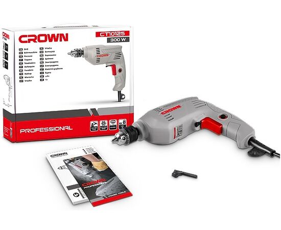 დრელი Crown CT10125 300W