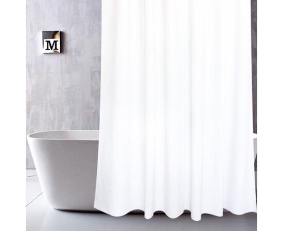 Bathroom curtain Sanitary ware's window JS160001 white 180x180см