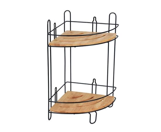 Corner shelf Bisk Umbra Black Bamboo 08164