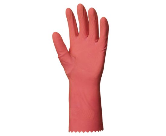 Latex gloves Eurotechnique 5018 S-8 red