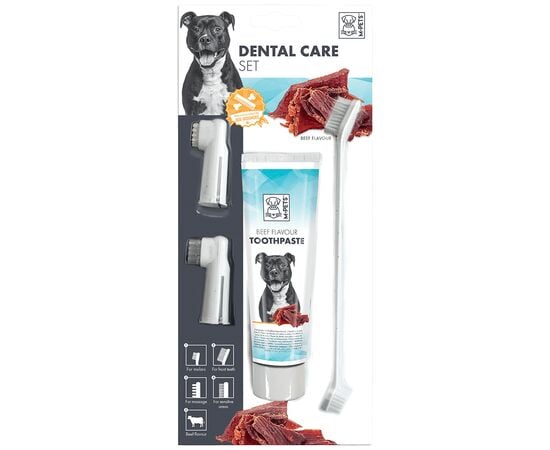 Dental care set M-Pets with beef flavor