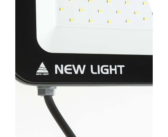 პროჟექტორი LED New Light 100W 4000K 8500Lm SMD E024E Dark Grey