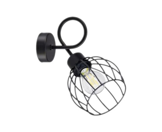 Sconce ORNO MARBELLA 1 E27 black