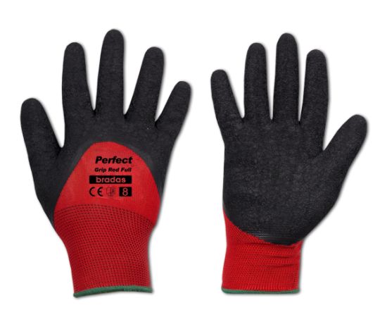 Перчатки защитные Bradas Perfect Grip Red Full XXL RWPGRDF11