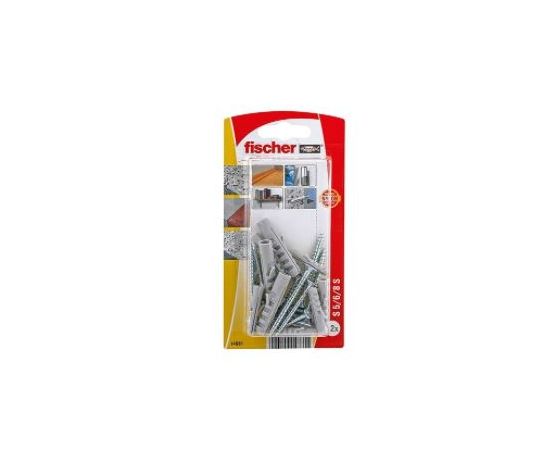 დუბელ განბჯენი ხრახნით Fischer S5/6/8 6 ც 14881