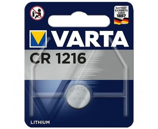 Battery Varta Lithium CR1216 3V 1 pc