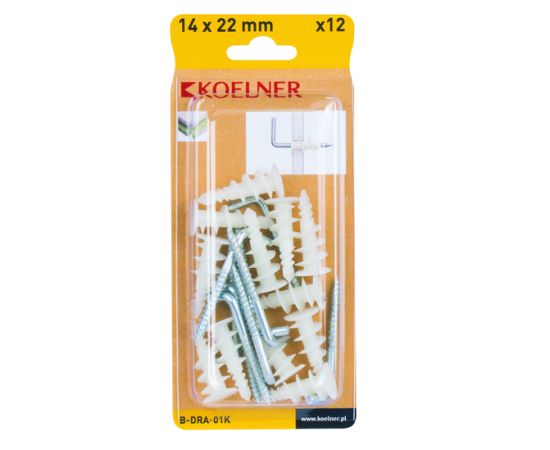 Dubel Koelner 12 pcs B-DRA-01K