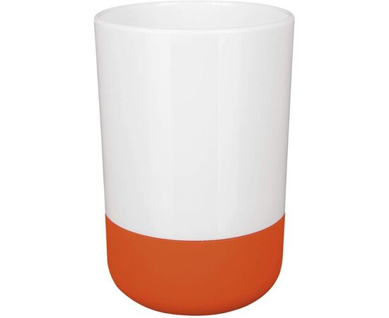 Toothbrush cup Spirella MOJI ORANGE