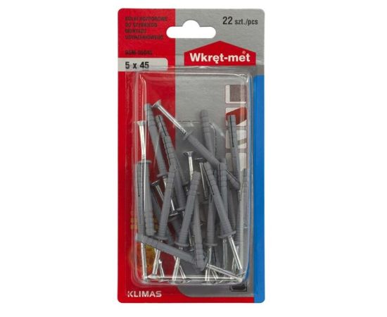 Hammer drive fixing Wkret-met BSM-05045 5x45 mm 22 pcs