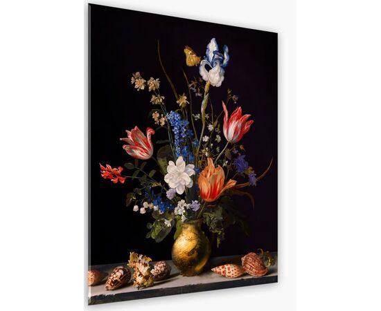 Картина на стекле Styler Gold Vase GL387 50X70 см