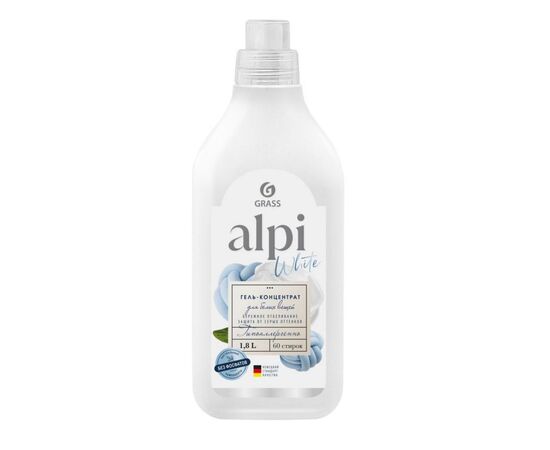 Concentrated liquid detergent Grass 1,8l ALPI white