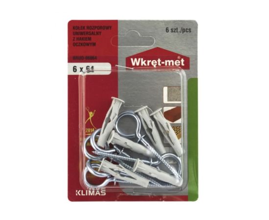 Dowel Wkret-met BRUO-06064 6pcs