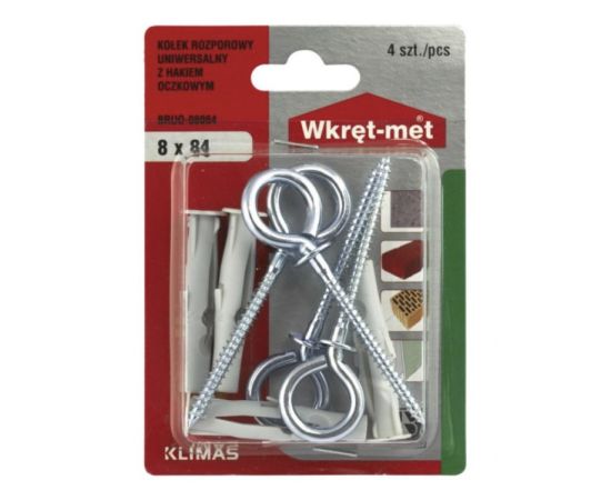 Dowel Wkret-met BRUO-08084 4pcs