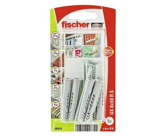 დიუბელი სჭვალით Fischer UX8x50 R 5 ც 90879