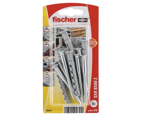 Frame dowel Fischer SXR 8x100 Z 5 pcs.