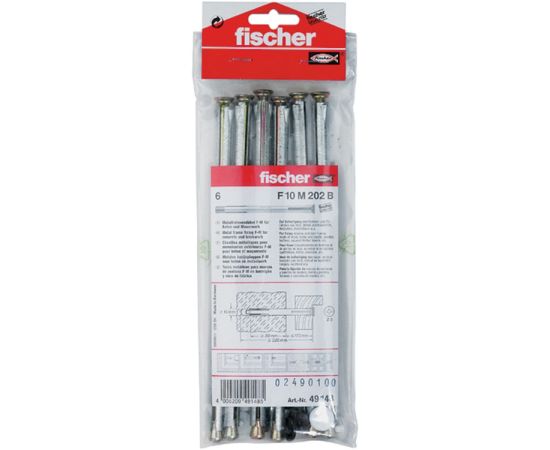 ჩარჩოს დიუბელი Fischer F10M 202 B 6 ც.