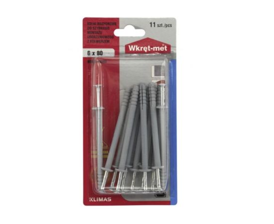 Dowel Wkret-met BSMK-06080 11pcs