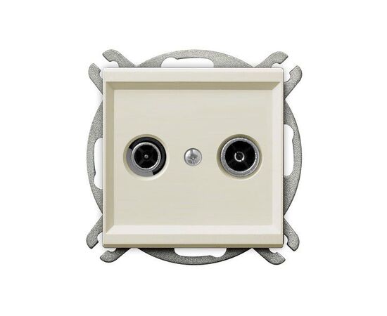 Socket RTV terminal Ospel Sonata GPA-RK/m/27 beige