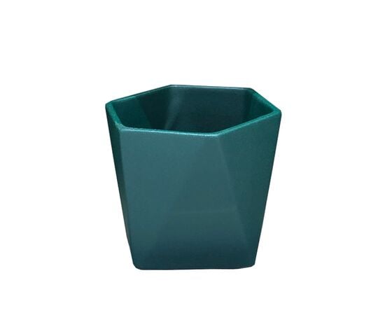 Pot ceramic emerald Oriana №5 0,35l