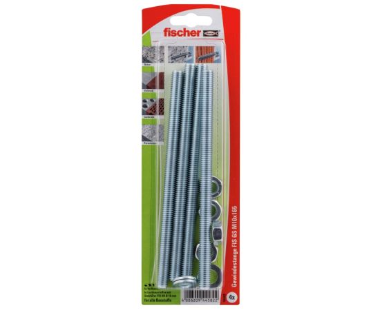 Threaded rod Fischer FIS GS M8x110 K 4 pcs 503790