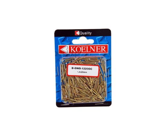 Joiner's nails Koelner 1,2X20 mm zinc 300 pcs B-GWS-1220OC