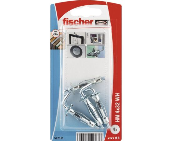 ანკერი Fischer HM-WH K NV 5x37 4 ც.