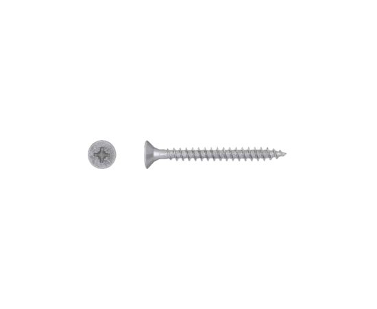 Screw universal hardening for wood white galvanized Koelner 3.5x16 mm 45 pcs B-UC-3516-B