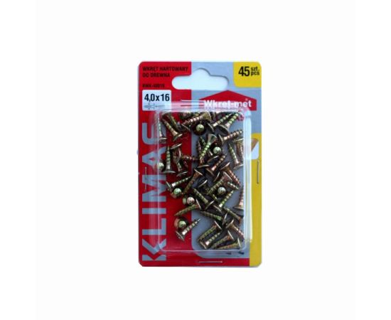 Furniture screw Wkret-met BWK-40016 45pc.