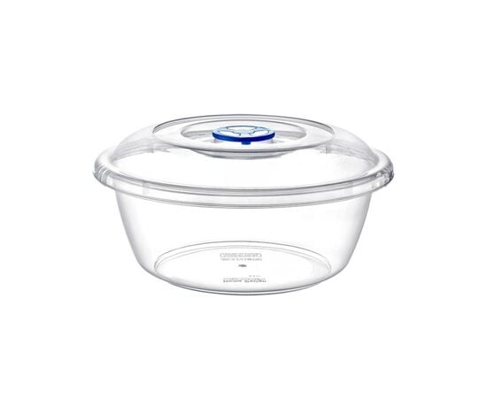 Plastic bowl with lid Irak Plastik HOME DESIGN BD-610 6.6 l