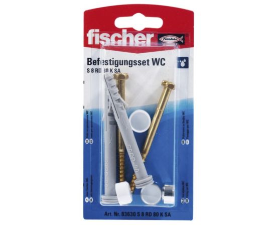 WC pan fixing kit Fischer S8 RD 80 K 2 pcs 83630