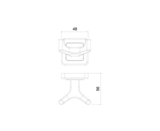 Вешалка для полотенец Tema Banyo Titan Model 71523-2