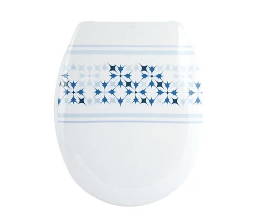 Toilet bowl cover MSV Malta Blue