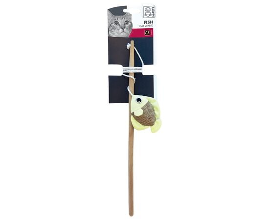 Cat toy fish on a stick M-Pets