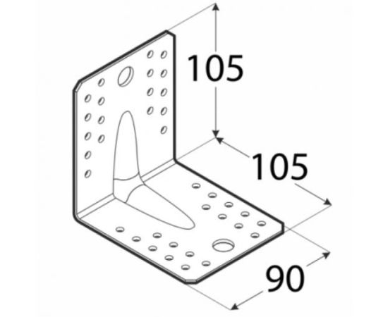 Reinforced corner Domax KPS 1