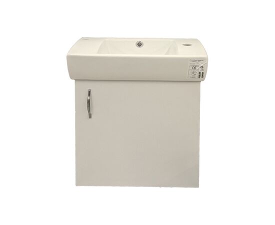 Cabinet with washbasin Denko ''Minika 50 White'' 50x25cm