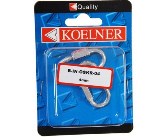 Snap hook Koelner 4 mm 2 pcs B-IN-OSKR-04